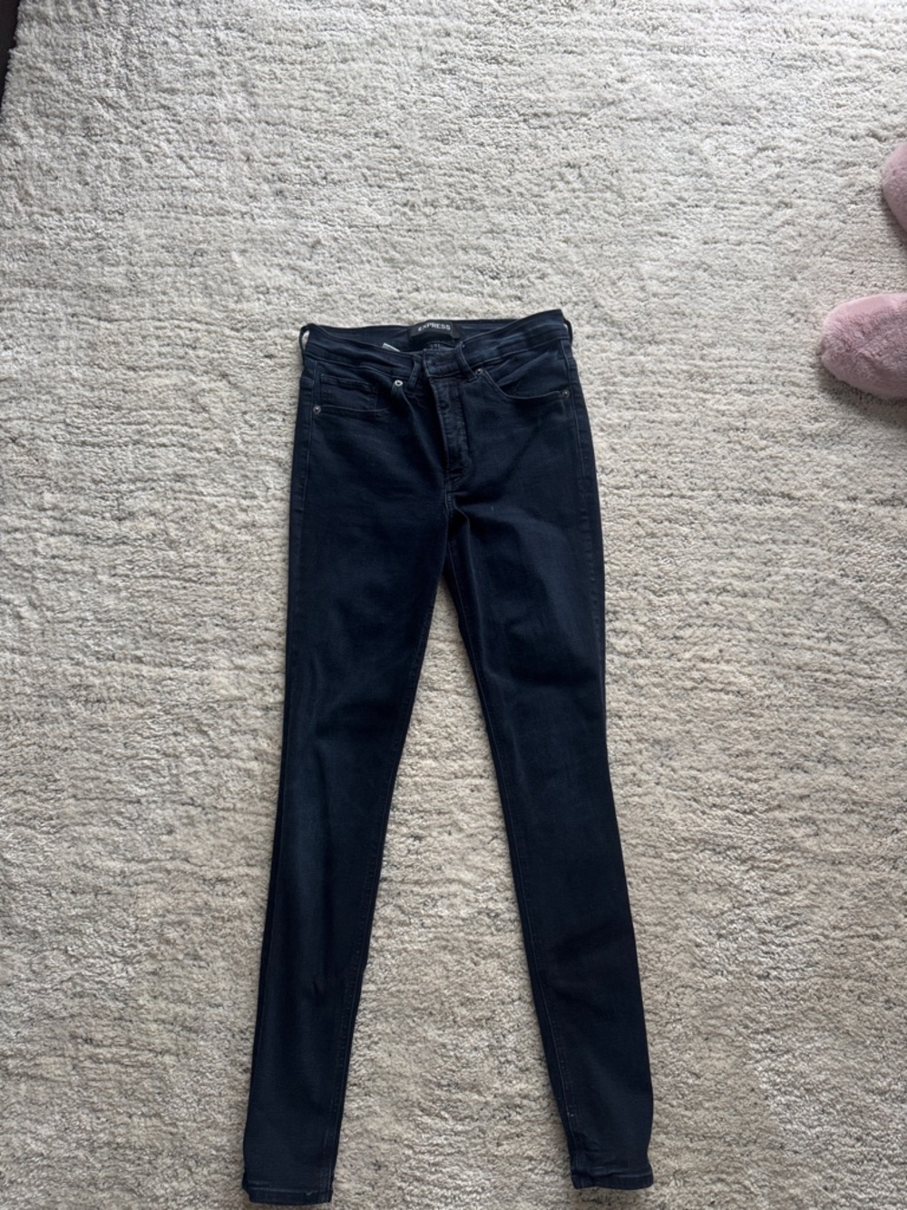 Express 4R Dark Navy Women's Skinny Jeans